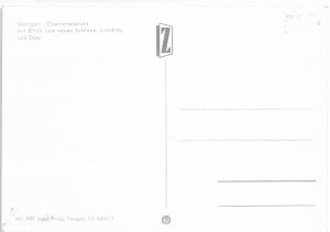 Stuttgart, Germany. Charlottenplatz, Neuen Schloss, Landtag & Opera.  Unused