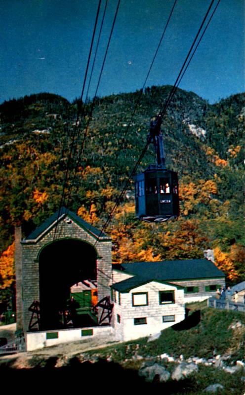 NH - Franconia Notch. Cannon Mountain (Aerial Lift)