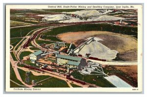 Central Mill Eagle-Picher Mining Co. Near Joplin Mo. Vtg. Standard View Postcard