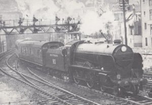 Ashford Kent Christs Hospital Train at Hewkesbury Street Junction Dover Postcard