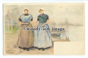 su3126 - Dutch Women - artist H Cassiers - postcard