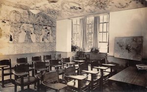 Swedish Classroom, Cathedral of Learning University of Pittsburgh, real photo...