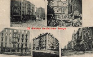 IN, Fort Wayne, Indiana, Avaline Hotel, Burned May 3, 1908, United Art Pub