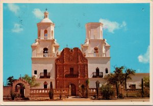 Mission San Xavier Tucson AZ Postcard PC367