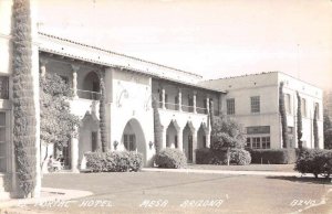 Mesa Arizona El Portal Hotel Real Photo Vintage Postcard AA12044