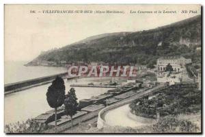 Old Postcard Hospital Villefranche sur Mer Barracks and Lazaretto