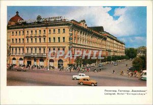 Postcard Modern Leningrad Hotel Evropeiskaya