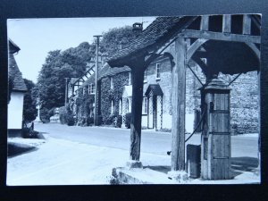 Dorset IWERNE MINSTER showing Water Pump - Old RP Postcard