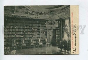 426483 SWEDEN Ericsberg Castle French library 1928 year RPPC