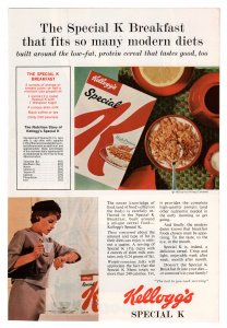 Kellogg's Special K - Vintage Ad 1960's (Special K Breakfast)