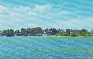 Vermont Lake Champlain Island Lake View Of North Hero Village Located On City...