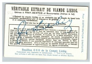 Vintage Liebig Trade Card - French - 4 of The Old Holland Set