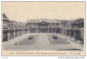Archives Nationales, Cour d´Honneur Du Palais Soubise, Paris, France, 1900-1...