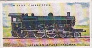 Wills Cigarette Card Railway Engines No 29 Belgian State Railway