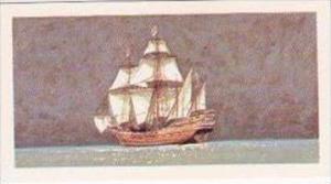 Brooke Bond Vintage Trade Card Saga Of Ships 1970 No 9 Ark Royal Galleon