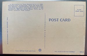 Vintage Postcard 1930-1945 Witte Museum, Brackenbridge Park, San Antonio, Texas