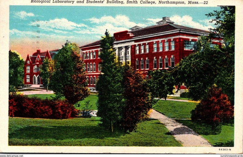 Massachusetts Northampton Bilogical Laboratory & Students' Building Smit...