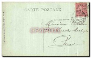 Old Postcard Saint Malo Backlight To Grand Bey