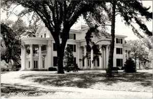 Nebraska City RPPC The Lodge Home of Arbor Day Postcard V19