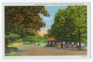 Linen of Cedar River Drive in Ellis Park Cedar Rapids Iowa I