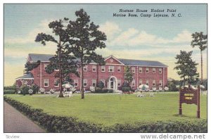 Hostess House Hadnot Point Marine Base, Camp Lejeune, North Carolina, PU-1951