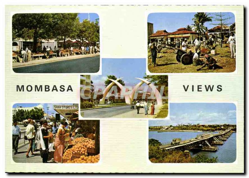 Postcard Modern Mombasa Views