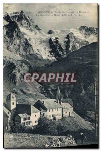 Postcard Old Route Dauphine Grenoble Briancon La Grave and the Meije