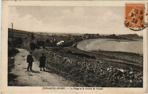 CPA TREGASTEL PRIMEL - La Plage et la Pointe de Primel (1166185)