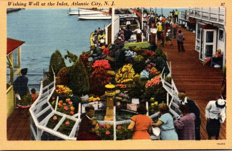 New Jersey Atlantic City Wishing Well At The Inlet