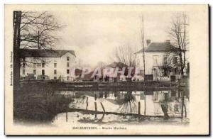 Postcard Old Mill Malesherbes Mirebeau