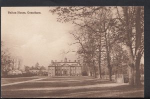 Lincolnshire Postcard - Belton House, Grantham     RT1401
