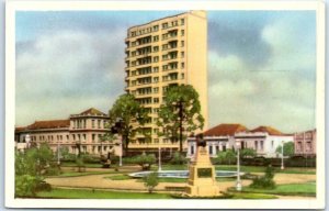 Postcard - Santos Andrade Square - Curitiba, Brazil