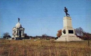 Pennsylvania & Minnesota Monuments  - Gettysburg  