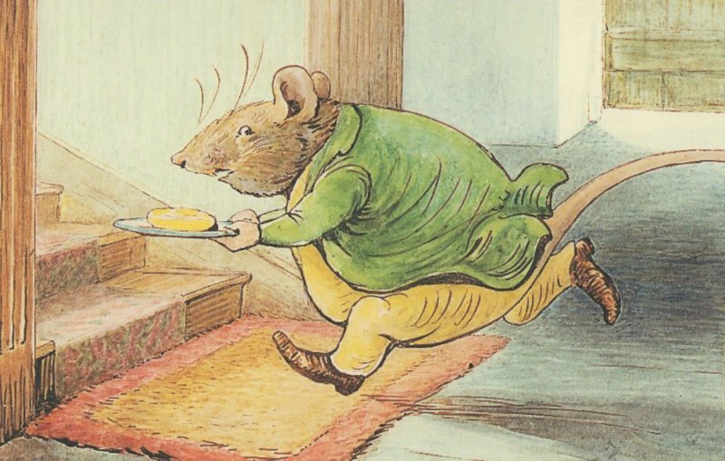 The Tale Of Samuel Whiskers Beatrix Potter Book Postcard