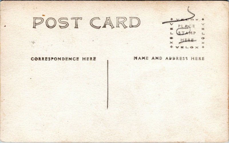postcard rppc - unknown fort (Fort - Al - Rio ?)  Velox 1907-1914