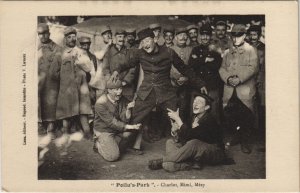 PC FRANCE, POILU'S PARK, CHARLOT, MIMI, MÉZY, Vintage Postcard (b44243)