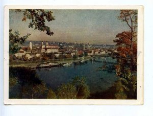 228114 Lithuania Kaunas bridge over the river Neman postcard