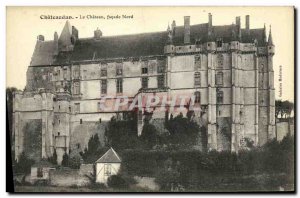 Old Postcard Chateaudun Chateau North Facade