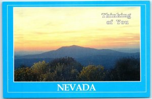 Postcard - Beautiful Nevada Sunset, Thinking Of You - Nevada