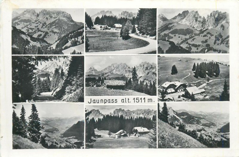 Switzerland Jaunpass photo collection Swiss Alpes beautiful landscape Postcard