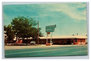 Vintage 1960's Advertising Postcard Yellowstone Motel Casper Wyoming