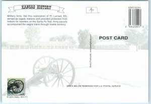 Postcard - Fort Larned National Historic Site, Kansas 