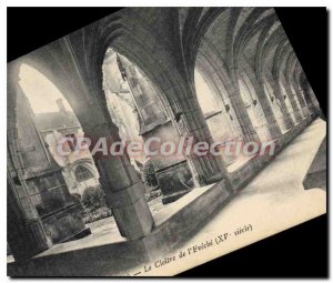 Old Postcard The Cloister of the Eveche (XV century)