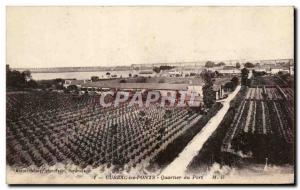 Postcard Old Cubzac Bridges Quartier Du Port