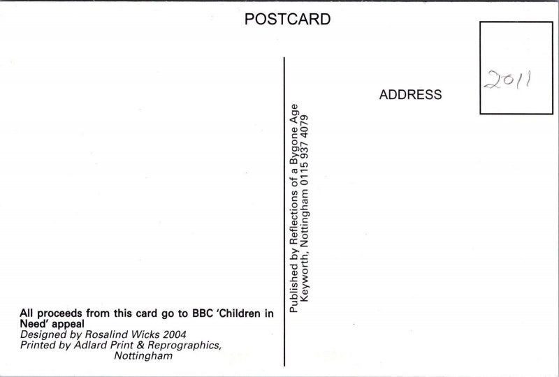 Children Postcard - BBC Children in Need, Posting My Donation  RR17368