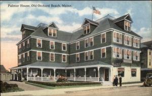 Old Orchard Beach ME Palmer House & Caf‚ c1910 Postcard