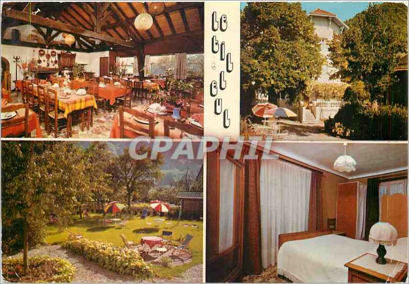 Postcard Modern Orcier Thonon Hotel from Lime Restaurant