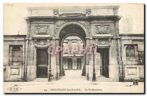 Old Postcard Besancon les Bains Prefecture