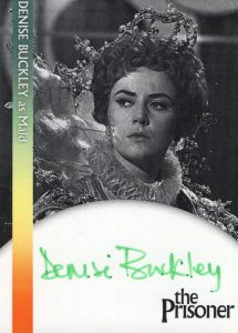 Denise Buckley The Prisoner Maid Hand Signed Autograph Photo Card