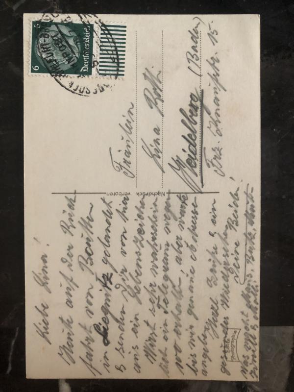 1935 Germany paquebot  RPPC Postcard Reich Minister Goering Third Reich